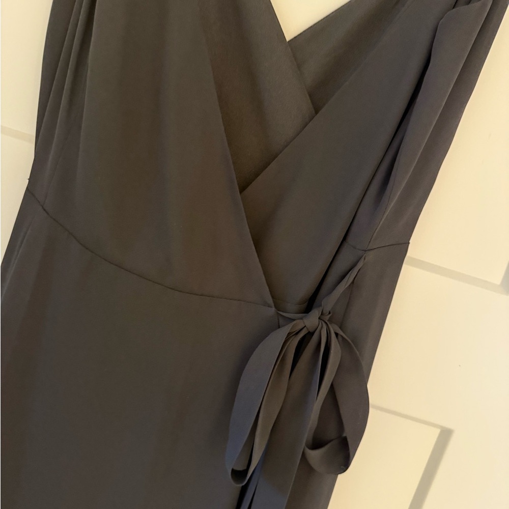 Wayf Slate Asymmetrical Dress